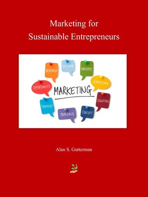 cover image of Marketing for Sustainable Entrepreneurs